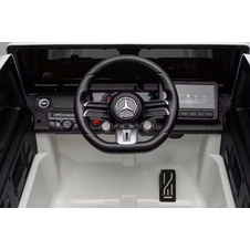 Детский электромобиль Mercedes M 6544EBLR-1(24V) белый два мотора по 200 Вт фото 77