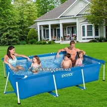 Каркасный бассейн Intex 28271 Rectangular Frame Pool (260х160х65)