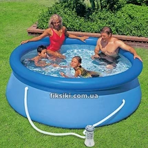 Надувной бассейн Intex 28112 Easy Set Pool (244х76), бассейн 28112