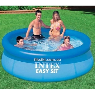 Надувной бассейн Intex 28110 Easy Set Pool (244х76), бассейн 28110