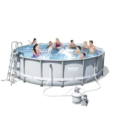 Каркасный бассейн Bestway 56452, 488 х 122 см., с песочным фильтр-насосом купить
