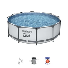 Каркасный бассейн Bestway 56420, 366 х 122 см., с фильтр-насосом фото 44