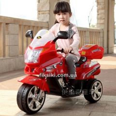 Детский мотоцикл M 0566 электрический, красный