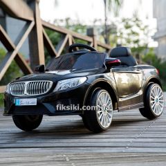 Детский электромобиль M 3270 EBLR-2, BMW с кожаным сиденьем, чёрный