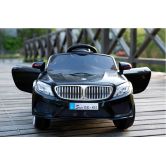 Детский электромобиль M 3270 EBLR-2, BMW с кожаным сиденьем, чёрный купить