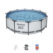 Каркасный бассейн Bestway 56418, 366 х 100 см., с фильтр-насосом фото 44
