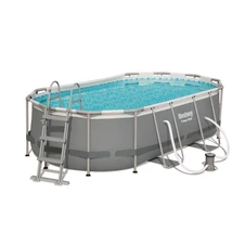 Каркасный бассейн Bestway 56620, 424 х 250 х 100 см.. с фильтр-насосом фото 11
