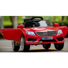 Детский электромобиль XM825 EVA RED Mercedes, мягкие колеса, красный фото 33