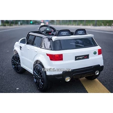 Детский электромобиль M 3402 EBLR-1, Range Rover, мягкое сиденье, белый фото 33