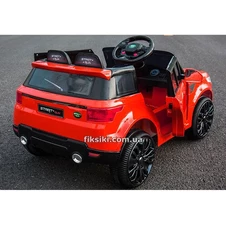 Детский электромобиль M 3402 EBLR-3, Range Rover, мягкое сиденье, красный фото 11