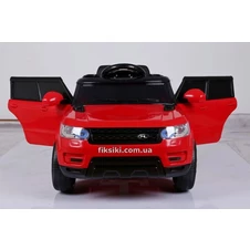 Детский электромобиль M 3402 EBLR-3, Range Rover, мягкое сиденье, красный фото 44