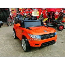 Детский электромобиль M 3402 EBLR-7, Range Rover, мягкое сиденье, оранжевый фото 33