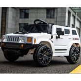 Детский электромобиль M 3403 EBLR-1 Hummer, мягкое сиденье, белый