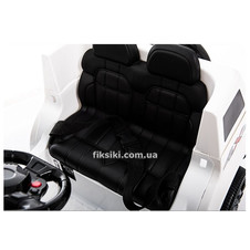 Детский электромобиль M 3403 EBLR-1 Hummer, мягкое сиденье, белый фото 55