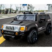 Детский электромобиль M 3403 EBLR-2 Hummer, мягкое сиденье, черный