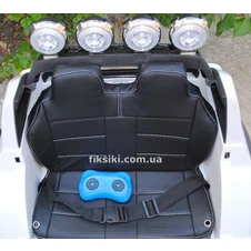Детский электромобиль M 3579 EBLR-3, Ford с кожаным сиденьем, красный фото 88