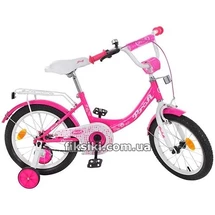 Велосипед детский PROF1 16д. Y1613, малиновый, Princess