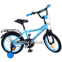 Велосипед детский PROF1 16д. Y16104, бирюзовый, Top Grade