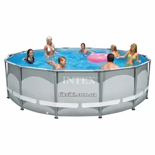 Каркасный бассейн Intex 26310, 427 х 107 см., с фильтр-насосом фото 33