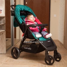 Коляска прогулочная Carrello Maestro CRL-1414 Orient Blue, с дождевиком фото 11