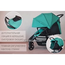 Коляска прогулочная Carrello Maestro CRL-1414 Wild Olive, с дождевиком фото 33