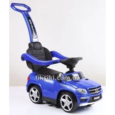 Детская каталка-толокар SX1578-4 Mercedes, с родительской ручкой фото 11