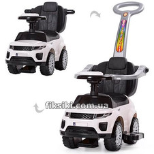 Детская каталка-толокар HZ614 W-1 Range Rover, с родительской ручкой