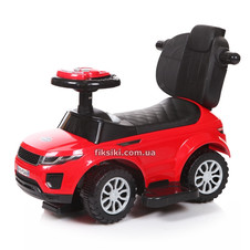 Детская каталка-толокар HZ614 W-4 Range Rover, с родительской ручкой фото 44