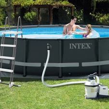 Каркасный бассейн Intex 26324, 488 х 122 см., с песочным фильтр-насосом фото 11