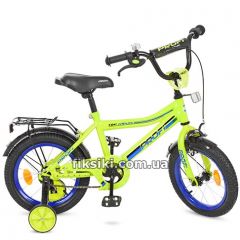Купить Велосипед детский PROF1 16д. Y16102, салатовый, Top Grade