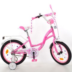 Купить Велосипед детский PROF1 16д. Y1621, розовый, Butterfly