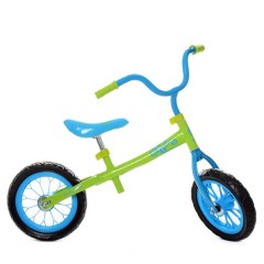 Детский беговел M 3255-4, мягкие EVA колеса, салатово-голубой