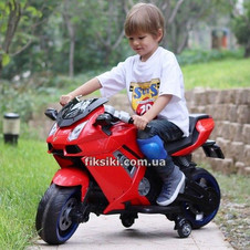 Детский мотоцикл M 3637 EL-3 Lamborghini, мягкое сиденье