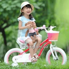 Детский велосипед Royal Baby Stargirl RB16G-1 розовый фото 44