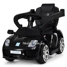 Детский электромобиль-толокар M 3592 L-2, Porsche, черный фото 11