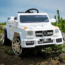 Детский электромобиль FL 1058 EVA WHITE Mercedes, белый