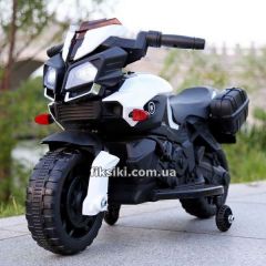 Купить Детский мотоцикл M 3832 EL-1, мягкое сиденье, белый