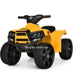 Купить Детский квадроцикл M 3893 EL-6, мягкое сиденье, желтый