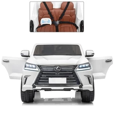 Детский электромобиль M 3906 EBLR-1, Lexus с 4 моторами, белый фото 88