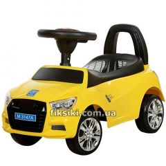 Купить Детская каталка-толокар M 3147 A(MP3)-6, Audi, желтая