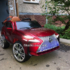 Детский электромобиль M 3584 EBLRS-3, Lexus в автопокраске, красный фото 11
