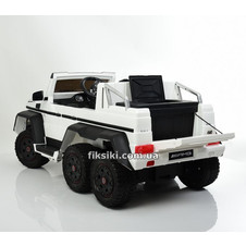 Детский электромобиль M 3962 ABLR-1, двухместный Mercedes, белый фото 11