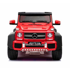 Детский электромобиль M 3962 ABLR-3, двухместный Mercedes, красный фото 11