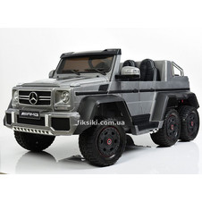 Детский электромобиль M 3962 ABLR-11, двухместный Mercedes, серебристый фото 33