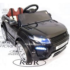 Детский электромобиль M 3213 EBLR-2, Land Rover с кожаным сиденьем, черный