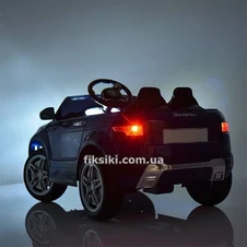 Детский электромобиль M 3213 EBLR-3, Land Rover с кожаным сиденьем, красный фото 66