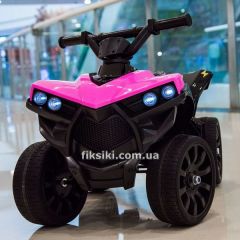 Купить Детский квадроцикл M 3638 EL-8, с кожаным сиденьем, розовый