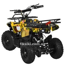 Детский квадроцикл HB-EATV 800N-13 V3, двигатель 800W, желтый камуфляж фото 11