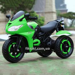 Купить Детский мотоцикл M 3683 L-5, с мягким сиденьем, зеленый