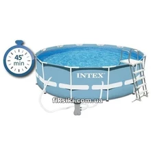 Каркасный бассейн Intex 26702, 305 х 76 см., с фильтр-насосом фото 55